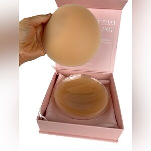 CAKES body honey silicone nipple covers size plus DDD+ grippy not sticky